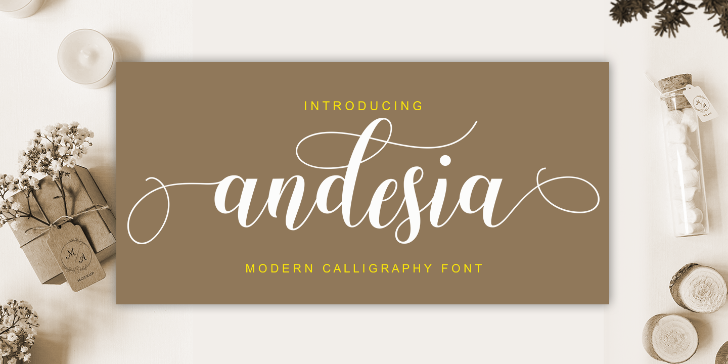 Andesia Font preview